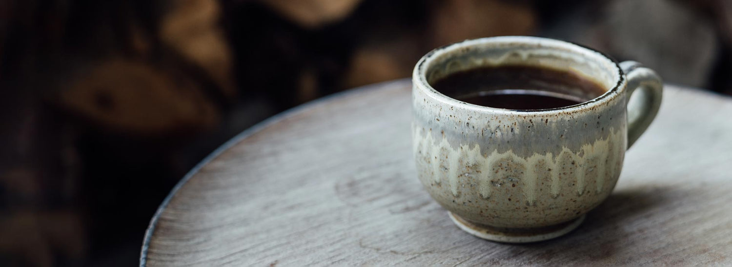 cup of mushroom coffee using Next Level Boost instant coffee