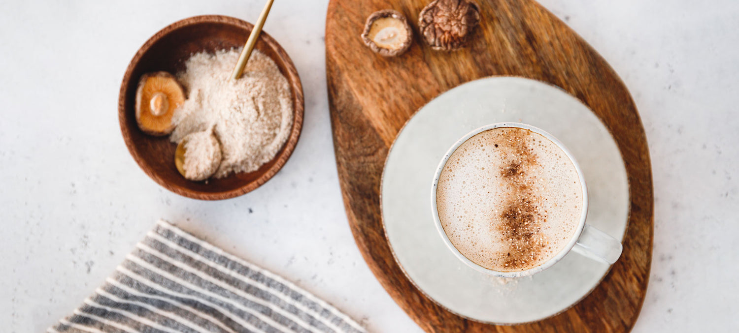 Mushroom Coffee Banner