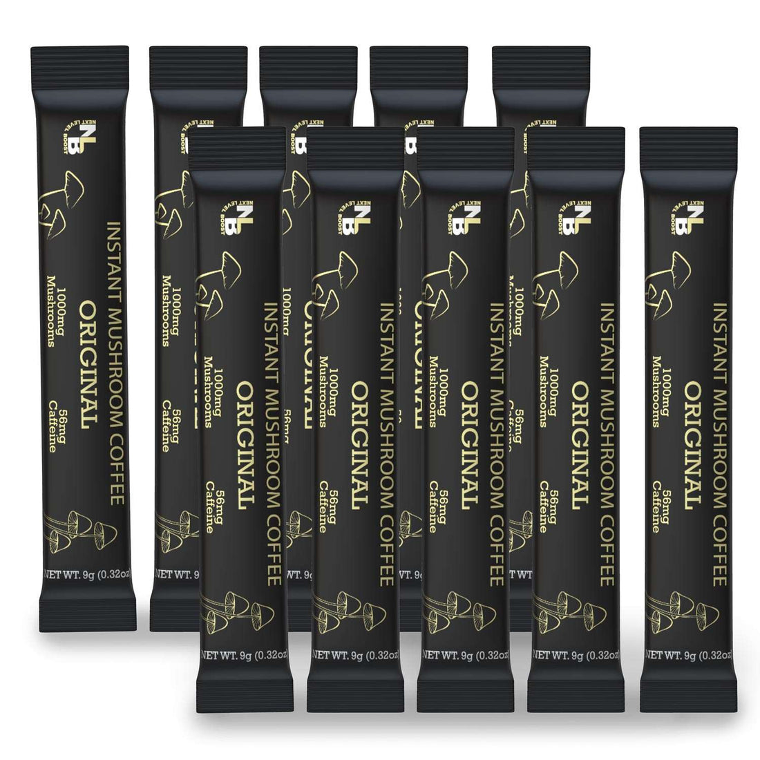 Original instant mushroom coffee stick pack