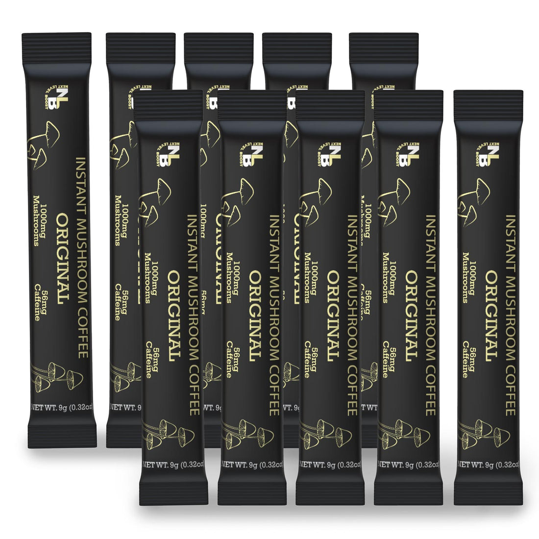 Original instant mushroom coffee stick pack